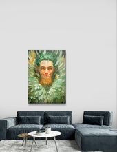 Načtěte obrázek do prohlížeče galerie, Posel štěstí - Olejomalba obraz na plátně