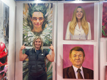 Lade das Bild in den Galerie-Viewer, Bote des Glücks - Ölgemälde und Wandbild auf Leinwand