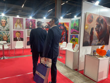 Načtěte obrázek do prohlížeče galerie, Posel štěstí - Olejomalba obraz na plátně