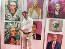 Načtěte obrázek do prohlížeče galerie, Posel štěstí - Olejomalba obraz na plátně