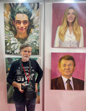 Načtěte obrázek do prohlížeče galerie, Posel štěstí - Olejomalba obraz na plátně