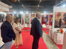 Načtěte obrázek do prohlížeče galerie, Posel štěstí - Olejomalba obraz na plátně