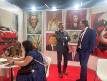 Načtěte obrázek do prohlížeče galerie, Posel štěstí - Olejomalba obraz na plátně