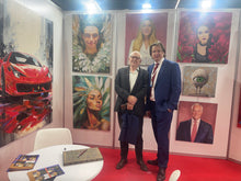 Lade das Bild in den Galerie-Viewer, Bote des Glücks - Ölgemälde und Wandbild auf Leinwand