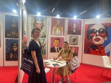 Načtěte obrázek do prohlížeče galerie, Posel štěstí - Olejomalba obraz na plátně