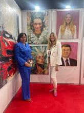 Načtěte obrázek do prohlížeče galerie, Posel štěstí - Olejomalba obraz na plátně