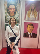 Lade das Bild in den Galerie-Viewer, Bote des Glücks - Ölgemälde und Wandbild auf Leinwand