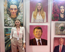 Načtěte obrázek do prohlížeče galerie, Posel štěstí - Olejomalba obraz na plátně