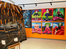 Lade das Bild in den Galerie-Viewer, Ungezähmte Seele - Ölgemälde Wandbild auf Leinwand