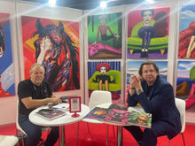 Lade das Bild in den Galerie-Viewer, Ungezähmte Seele - Ölgemälde Wandbild auf Leinwand