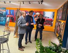 Lade das Bild in den Galerie-Viewer, Reflektionen der Macht - Wandbild auf Leinwand - Ölgemälde