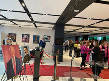 Заредете изображението в програмата за преглед на галерии, Аристократична дама от Мароко картина с художествен печат с женски портрет