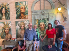 Lade das Bild in den Galerie-Viewer, Bote des Glücks - Ölgemälde und Wandbild auf Leinwand