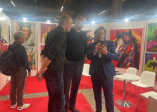 Lade das Bild in den Galerie-Viewer, Bote des Glücks - Ölgemälde und Wandbild auf Leinwand