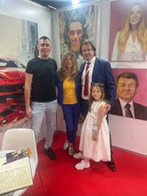 Lade das Bild in den Galerie-Viewer, Bote des Glücks - Ölgemälde und Wandbild auf Leinwand