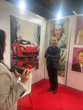 Lade das Bild in den Galerie-Viewer, Bote des Glücks - Ölgemälde und Wandbild auf Leinwand