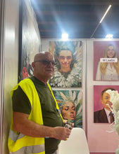 Lade das Bild in den Galerie-Viewer, Bote des Glücks - Ölgemälde und Wandbild auf Leinwand