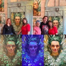 Lade das Bild in den Galerie-Viewer, Bote des Glücks - Ölgemälde und Wandbild auf Leinwand