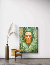 Lade das Bild in den Galerie-Viewer, Bote des Glücks - Ölgemälde und Wandbild auf Leinwand