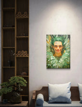 Lade das Bild in den Galerie-Viewer, Bote des Glücks - Ölgemälde und Wandbild auf Leinwand