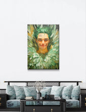 Lade das Bild in den Galerie-Viewer, Bote des Glücks - Ölgemälde und Wandbild auf Leinwand