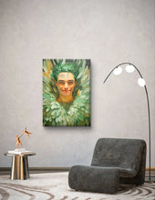 Lade das Bild in den Galerie-Viewer, Bote des Glücks - Ölgemälde und Wandbild auf Leinwand