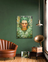 Lade das Bild in den Galerie-Viewer, Bote des Glücks - Ölgemälde und Wandbild auf Leinwand