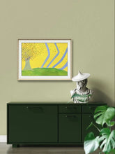 Lade das Bild in den Galerie-Viewer, Bruna Rocha - "Befreiung" Aquarell Gemälde - Laabs Art Gallery