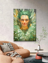 Load the image into the gallery viewer, Messenger of Happiness - Oil Painting painting on Canvas
