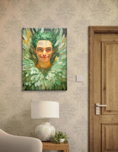 Load the image into the gallery viewer, Messenger of Happiness - Oil Painting painting on Canvas
