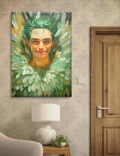 Load the image into the gallery viewer, Messenger of Happiness - Oil Painting painting on Canvas
